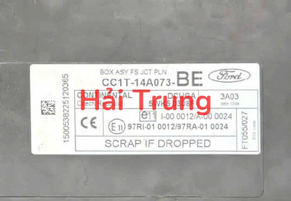 Hộp điều khiển thân xe BCM Ford Transit 2011-2014 Tháo Xe CCT1-14A073-BE CCT114A073BE