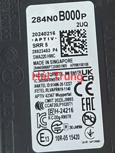 Hộp cảnh báo điểm mù Mitsubishi Xforce Tháo Xe 284N0B000P