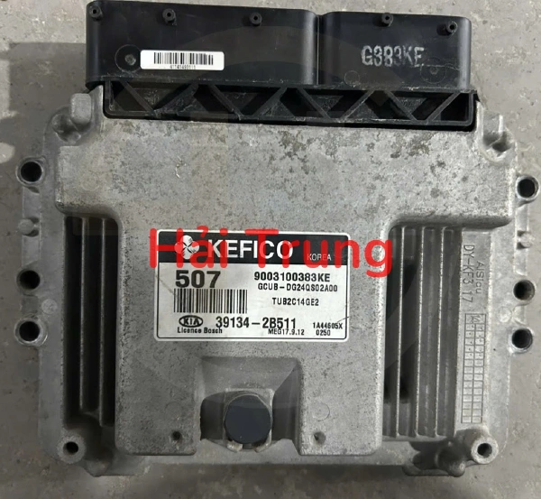 Hộp điều khiển động cơ Hộp đen Ecu Kia Rio 1.4 Tháo Xe 39134-2B511