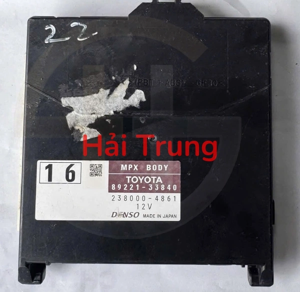 Hộp điện thân xe body Toyota Camry Tháo Xe 89221-33840