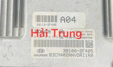 Hộp điều khiển động cơ Hộp đen ECU Hyundai Santafe Tháo Xe 39100-2F405
