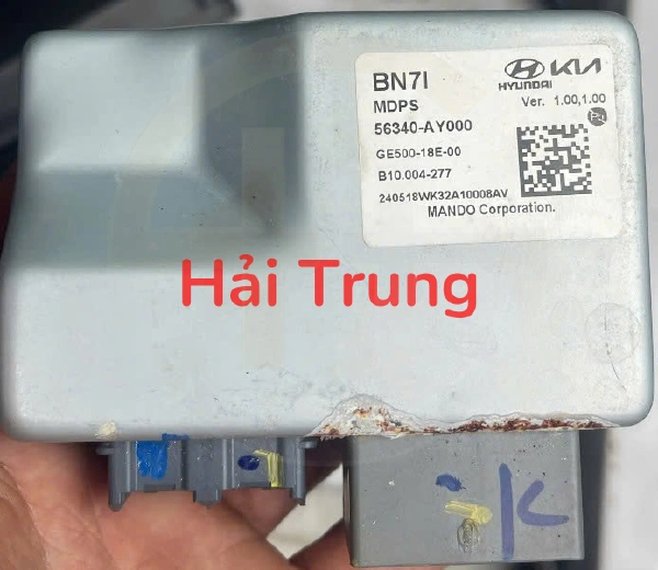 56340AY000 Hộp điều khiển cọc lái Hyundai Accent 2024 2025 2026 Tháo Xe