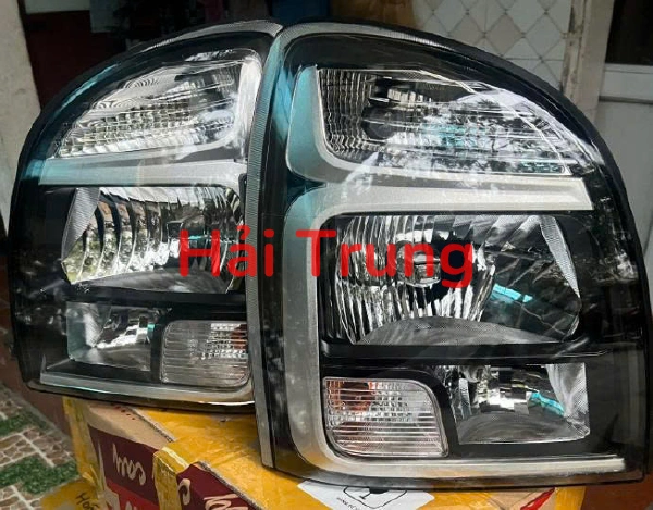 Đèn pha Hyundai Porter 2 3 Tầng Tháo Xe