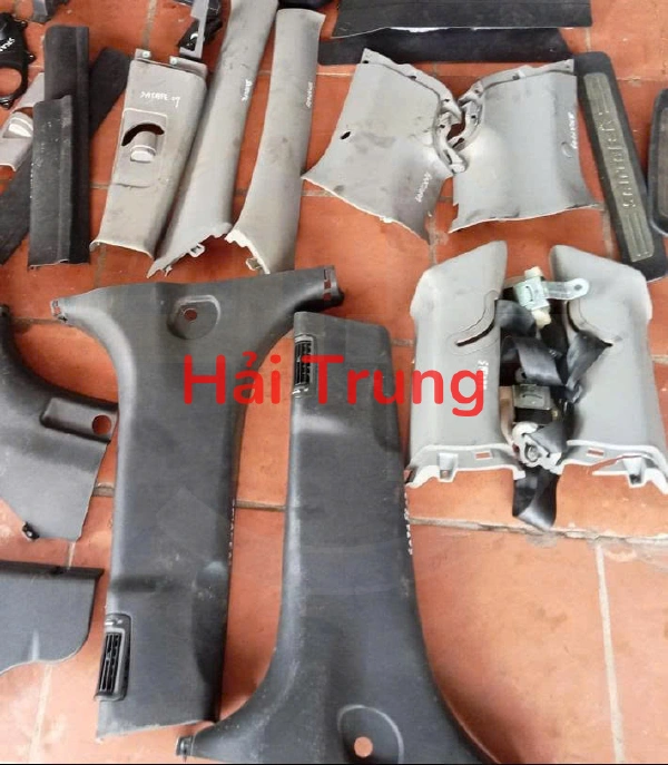 Ốp cột A, ốp cột B, cột C Hyundai Santafe 2008 2009 2010 2011 Tháo Xe