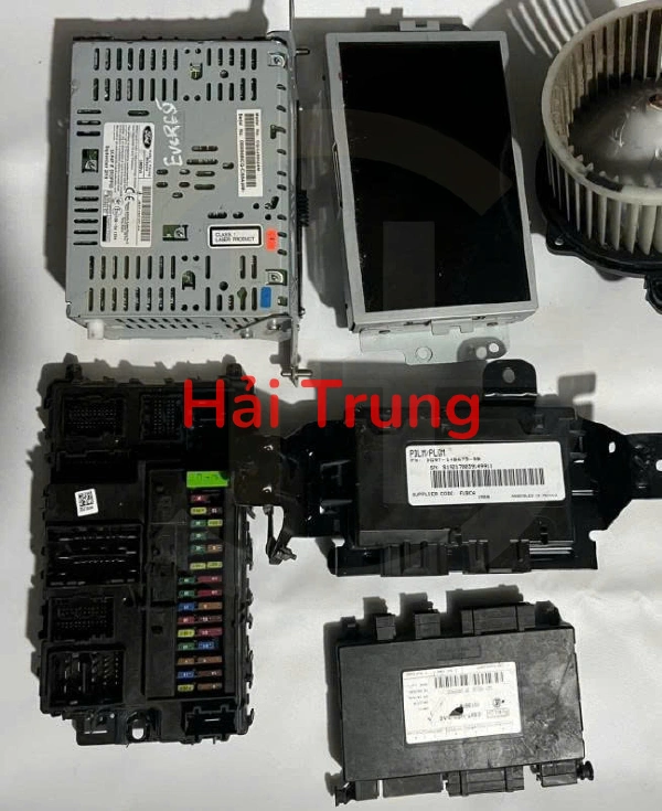 Full bộ điện, bộ nổ, hộp điện đầy đủ Ford Everest Tháo Xe