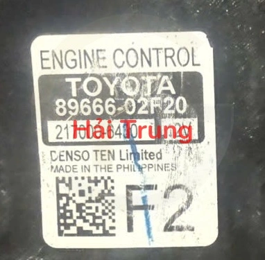 Hộp điều khiển động cơ Hộp đen Ecu Toyota Corolla Altis 2022 Tháo Xe 89666-02F20