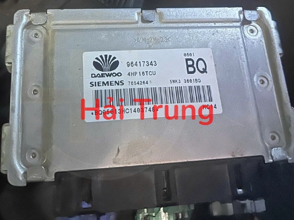 Hộp điều khiển động cơ Hộp đen ECU Daewoo Magnus Tháo Xe 96417343