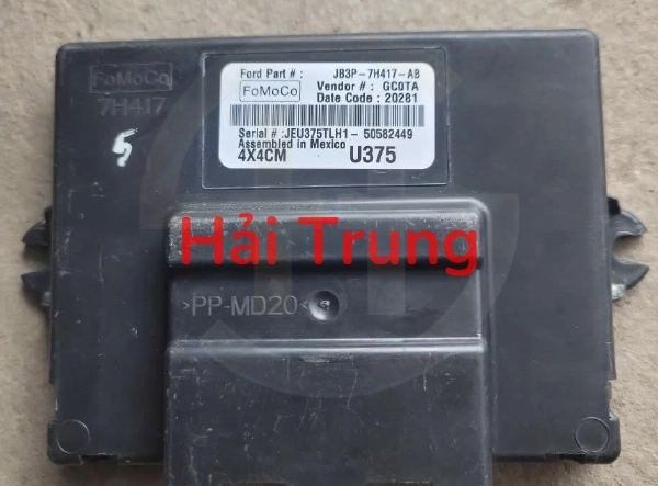 Hộp điều khiển hộp số (TCM) Ford Everest 2015-2022 Tháo Xe JB3P-7H417-AB