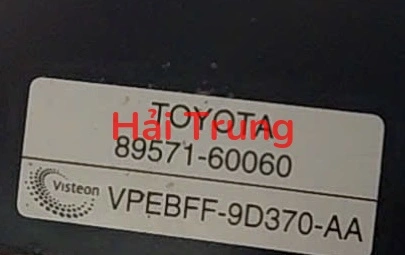 Hộp điều khiển bơm nhiên liệu Lexus LX570 Tháo Xe 89571-60060 8957160060