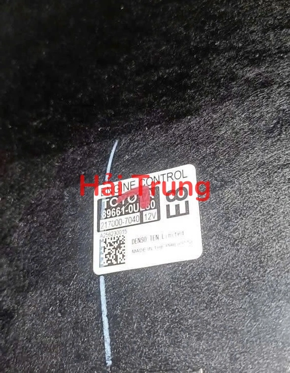 Hộp điều khiển động cơ (ECU ECM) Toyota Vios 2022 số sàn 89661-0UE80 896610UE80
