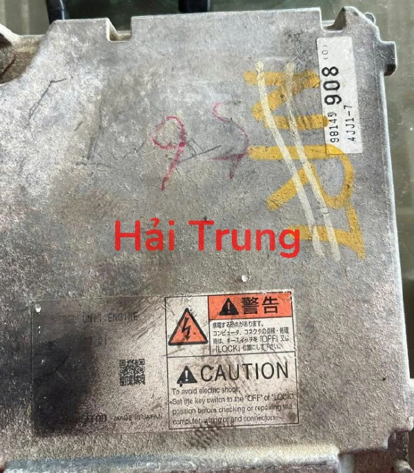 98145908 Hộp điều khiển động cơ Hộp đen Ecu Isuzu 4JJ1 Tháo Xe