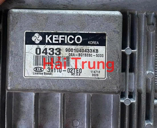 Hộp điều khiển động cơ Hộp đen ECU Hyundai Kia Tháo Xe 39111-04055 3911104055