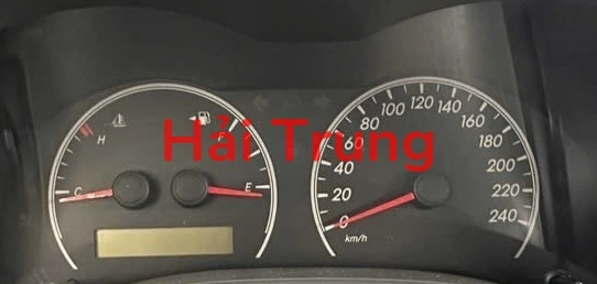 Đồng hồ táp lô Toyota Corolla 2009 Đài Loan Tháo Xe