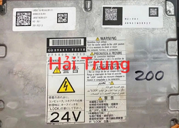 Hộp điều khiển động cơ ECU ECM Hino Truck Tháo Xe 89661-E0010 89661E0010