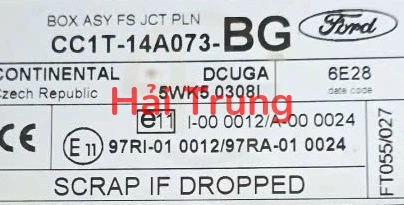 Hộp cầu trì thân xe Ford Transit Tháo Xe CC1T-14A073-BG