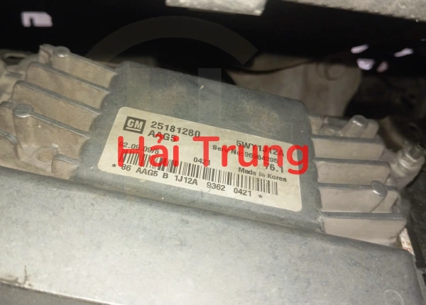 Hộp Ecu Ecm Cruze, Lacetti CDX Tháo Xe 25181280