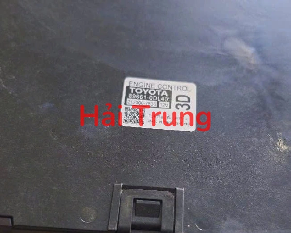 Hộp điều khiển động cơ ECU Toyota Vios Tháo Xe 89661-0DL40 896610DL40