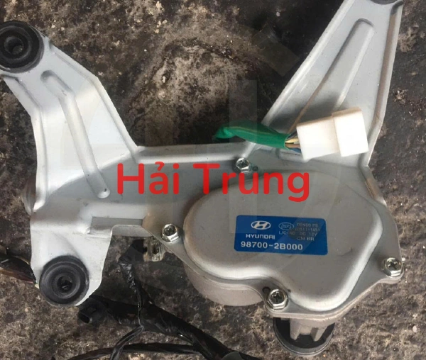 987002B000 Mô tơ gạt mưa sau Hyundai Santafe 2009 2010 Tháo Xe