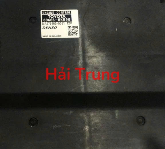 Hộp điều khiển động cơ ECU Toyota Hilux Fortuner Tháo Xe 89666-0K590