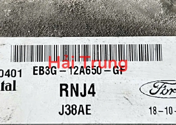 Hộp điều khiển động cơ ECU ECM Ford Ranger, Everest Tháo Xe EB3G-12A650-GF EB3G12A650GF