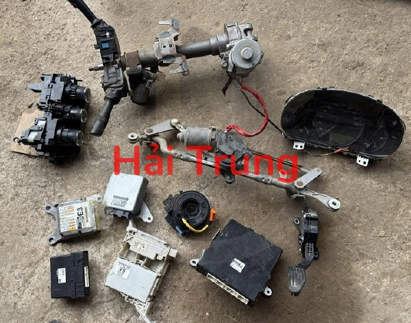 Tháo Xe Full set nổ, bộ nổ, hộp điện đầy đủ Toyota Vios 2020