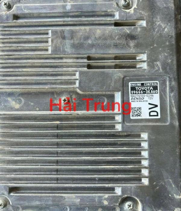 896660KA60 Hộp điều khiển động cơ Hộp đen Ecu Toyota Fortuner, Hilux 2016 Tháo Xe