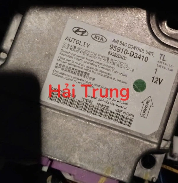 Hộp điều khiển túi khí Hyundai Tucson Tháo Xe 95910-D3410 95910D3410
