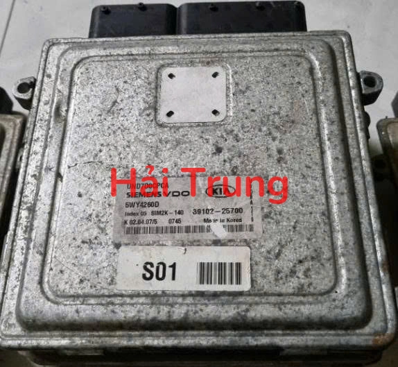 Hộp điều khiển động cơ ECU KIA CAREN / RONDO Tháo Xe 39102-25700