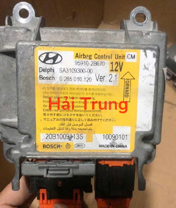 959102B670 Hộp điều khiển túi khí Hyundai Santafe 2007 2008 2009 Tháo Xe