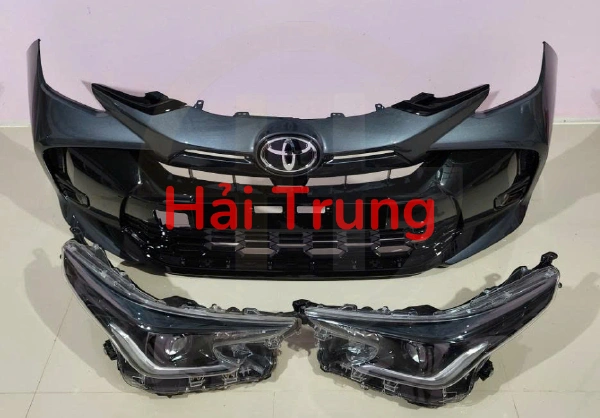 Cản trước liền cụm ca lăng, lưới gió Toyota Vios 2024-2026 Tháo Xe