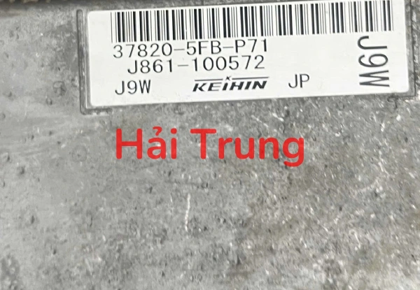 Hộp điều khiển động cơ ECU Honda Civic 2019 Tháo Xe 37820-5FB-P71 378205FBP71