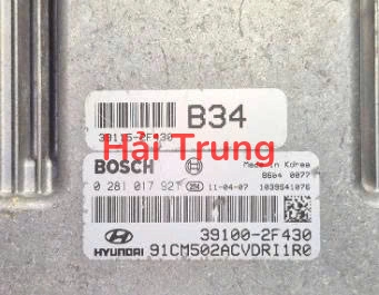 Hộp điều khiển động cơ Hộp đen ECU Tucson, Sportage Tháo Xe 39100-2F430