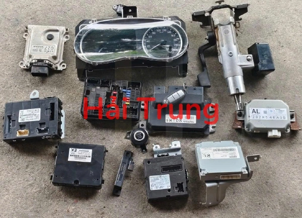Bộ điện, bộ đề nổ, hộp điện đầy đủ Nissan Almera Tháo Xe