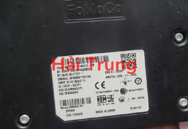 Hộp điều khiển trung tâm tích hợp Bluetooth Ranger, Everest Tháo Xe E6BT-14D212-TB