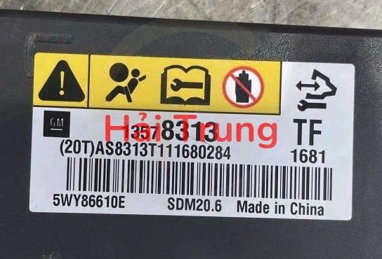 Hộp điều khiển túi khí Chevrolet Spark M300 Tháo Xe 13578313