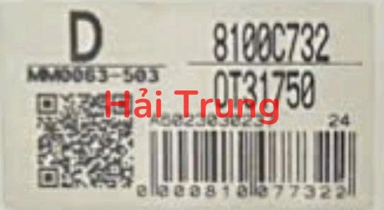 Đồng hồ táp lô Mitsubishi Pajero Sport 2018 Tháo Xe 8100C732