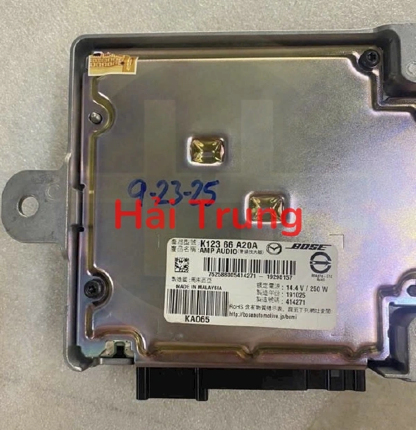 Hộp khuếch đại Âm thanh âm ly Mazda CX5 CX8 Tháo Xe K123-66-A20A