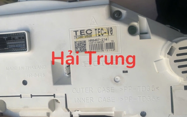 Đồng hồ tâp lô Honda Civic Tháo Xe