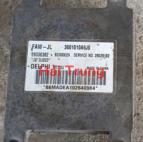 Hộp Khiển Động Cơ ECU Cho Xe Tải FAW Vantage Tháo Xe 28036382