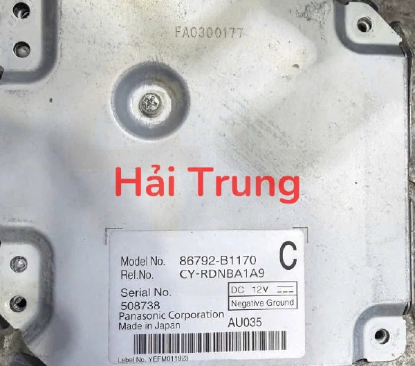 86792B1170 Hộp camera Toyota Avanza
