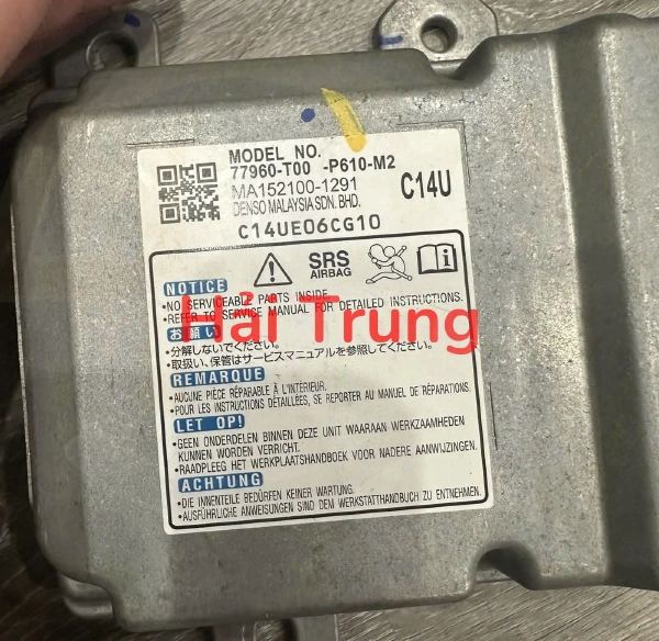 Hộp điều khiển túi khí Honda City RS 2024 Tháo Xe 77960-T00-P610-M2