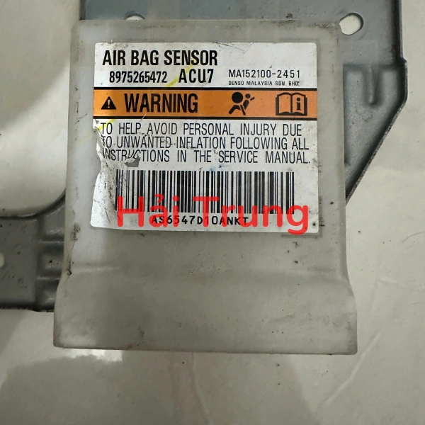 8975265472 Hộp điều khiển túi khí Isuzu Dmax Tháo xe