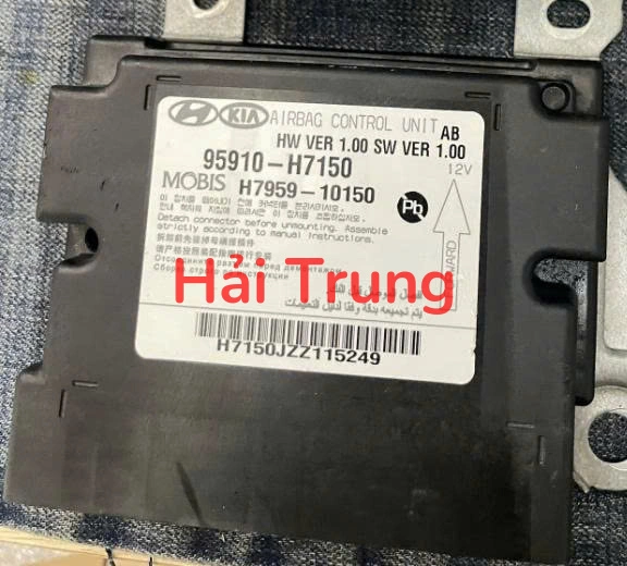 Hộp điều khiển túi khí Kia Soluto Tháo Xe 95910-H7150 95910H7150