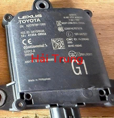 Hộp cảnh báo điểm mù Toyota Yaris Tháo Xe 88162-K0040 88162K0040