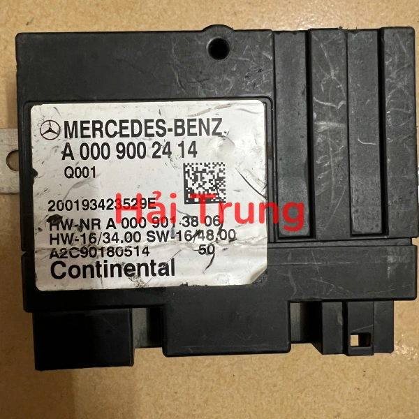 Hộp điều khiển bơm xăng Mercedes Benz C Class W205 W217 W253 W213 W222 W257 A0009002414 Tháo Xe