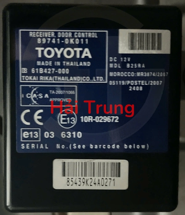 Hộp điều khiển cửa Toyota Innova 2006-2015 Tháo Xe 89741-0K011