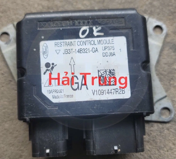 Hộp điều khiển túi khí Ford Ranger 2020-2026 Tháo Xe JB3T-14B321-GA