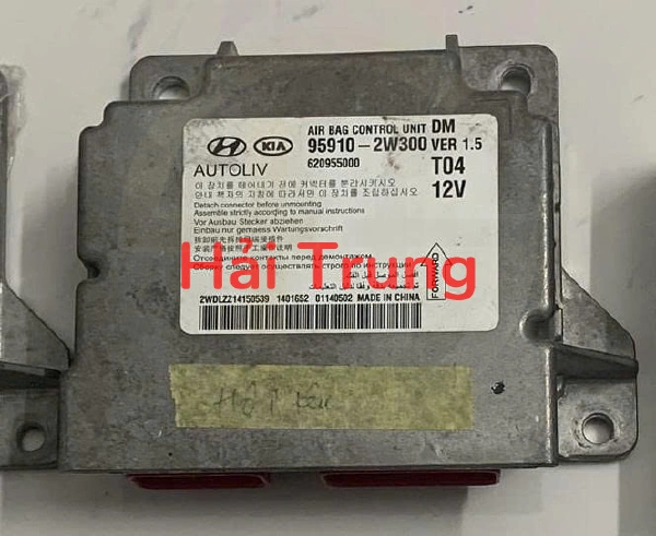 Hộp điều khiển túi khí Hyundai Santafe Tháo Xe 95910-2W300