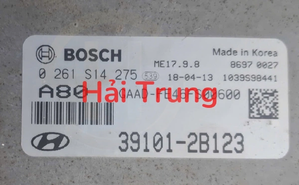 Hộp điều khiển động cơ Hộp đen Ecu Hyundai Elantra 2015-2018 Tháo Xe 391012B123