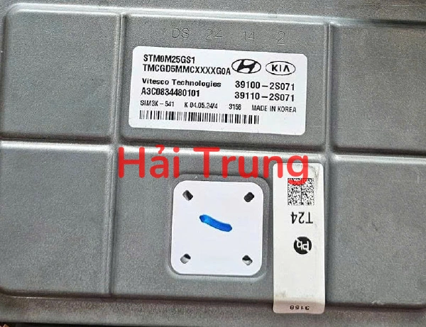 Hộp điều khiển động cơ (ECU ECM) Hyundai Santafe 2021-2024 Tháo Xe 39100-2S071 391002S071